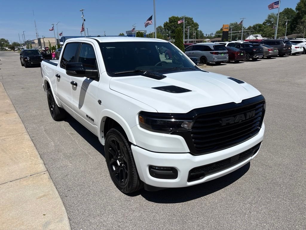 New 2026 Bright White Clear-Coat Exterior Paint RAM Laramie image 7