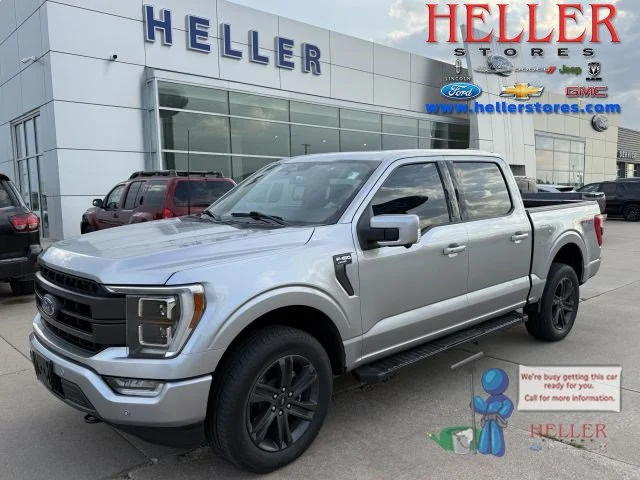 Used 2023 Iconic Silver Metallic Ford LARIAT image 1