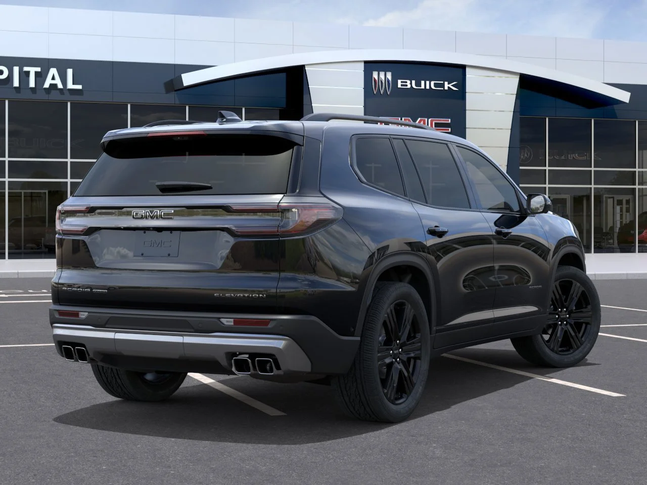 New 2026 EBONY TWILIGHT METALLIC GMC Elevation image 5