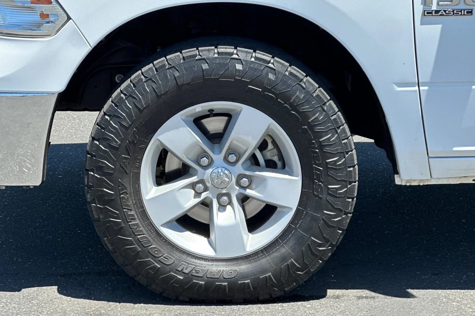 Used 2023 Bright White Clearcoat Ram SLT image 24
