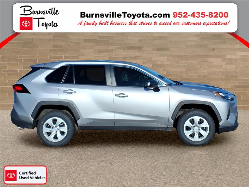 Certified 2024 Toyota RAV4 LE with VIN 2T3F1RFV9RC459973 for sale in Burnsville, Minnesota