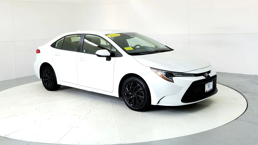 Certified Used 2023 Beige Toyota LE image 7