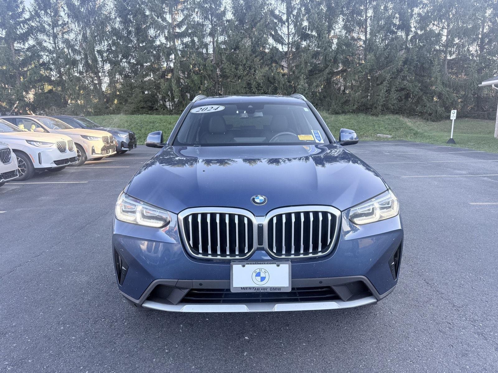 Used 2024 Phytonic Blue Metallic BMW xDrive30i image 2