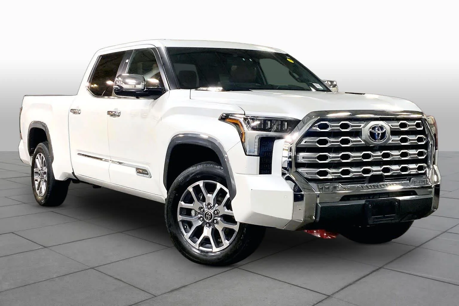 Used 2024 Wind Chill Pearl Toyota 1794 Edition Hybrid image 3
