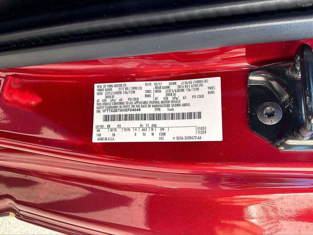 Used 2017 Red Ford Lariat image 34