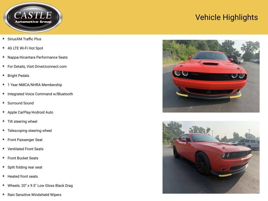 Used 2020 Orange Dodge R/T Scat Pack image 16