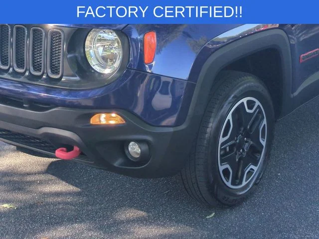Used 2017 Blue Jeep Trailhawk image 9