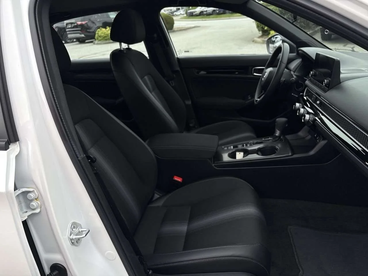 Used 2025 Platinum White Pearl Honda Sport eCVT Sedan Certified Pre-Owned   No Accident image 31