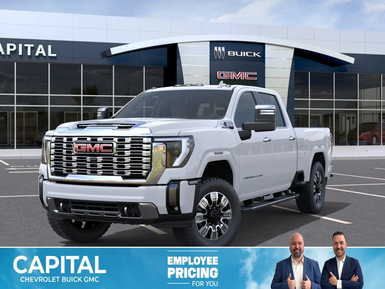 New 2026 Polar White Tricoat GMC Denali image 1