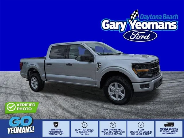 New 2026 Iconic Silver Metallic Ford XLT image 1