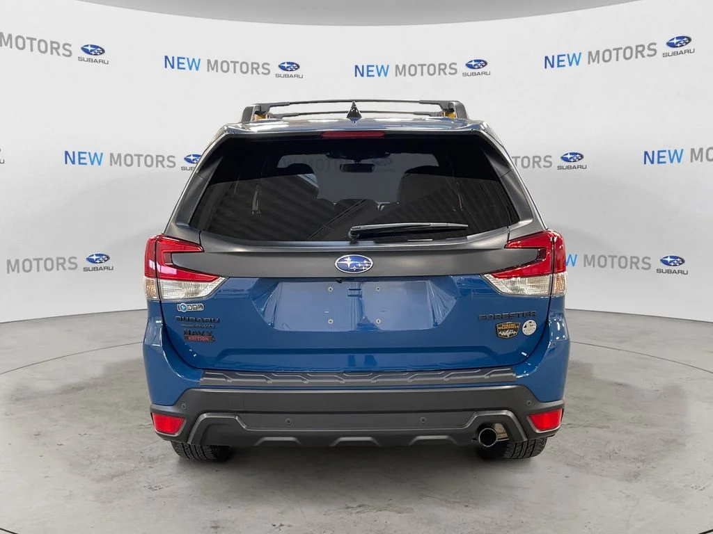 Used 2024 Geyser Blue Subaru Wilderness image 4