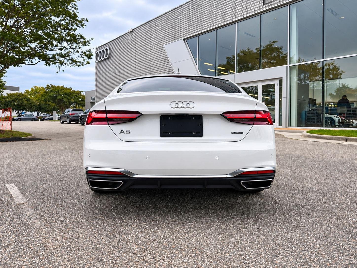 Used 2024 Arkona White Audi S line Premium image 5