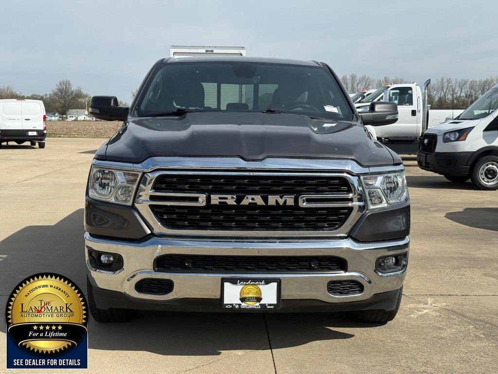Used 2023 Granite Crystal Metallic Clearcoat Ram Lone Star 4x4 Crew Cab 5