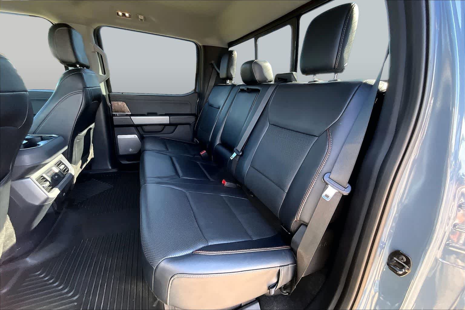 Used 2023 Azure Gray Metallic Tri-Coat Ford LARIAT image 20