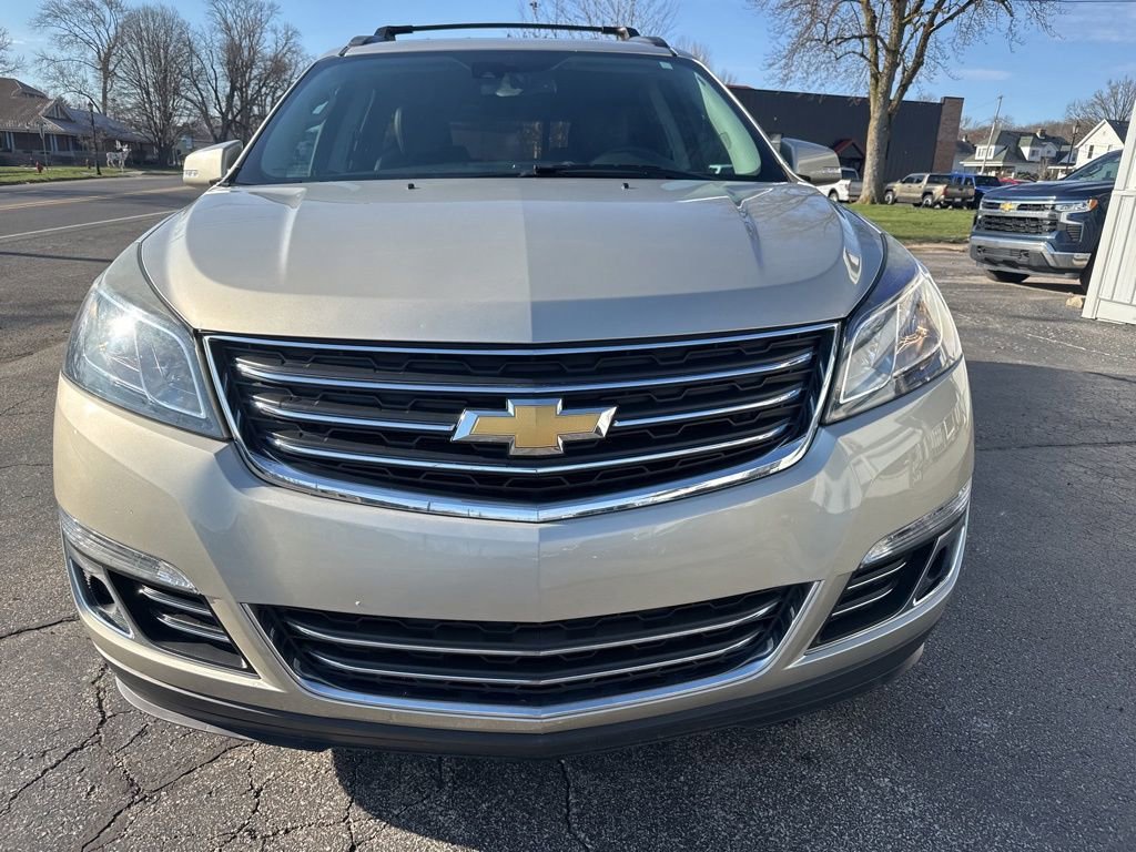Used 2015 Chevrolet Traverse LTZ with VIN 1GNKVJKD7FJ258526 for sale in Middlebury, IN