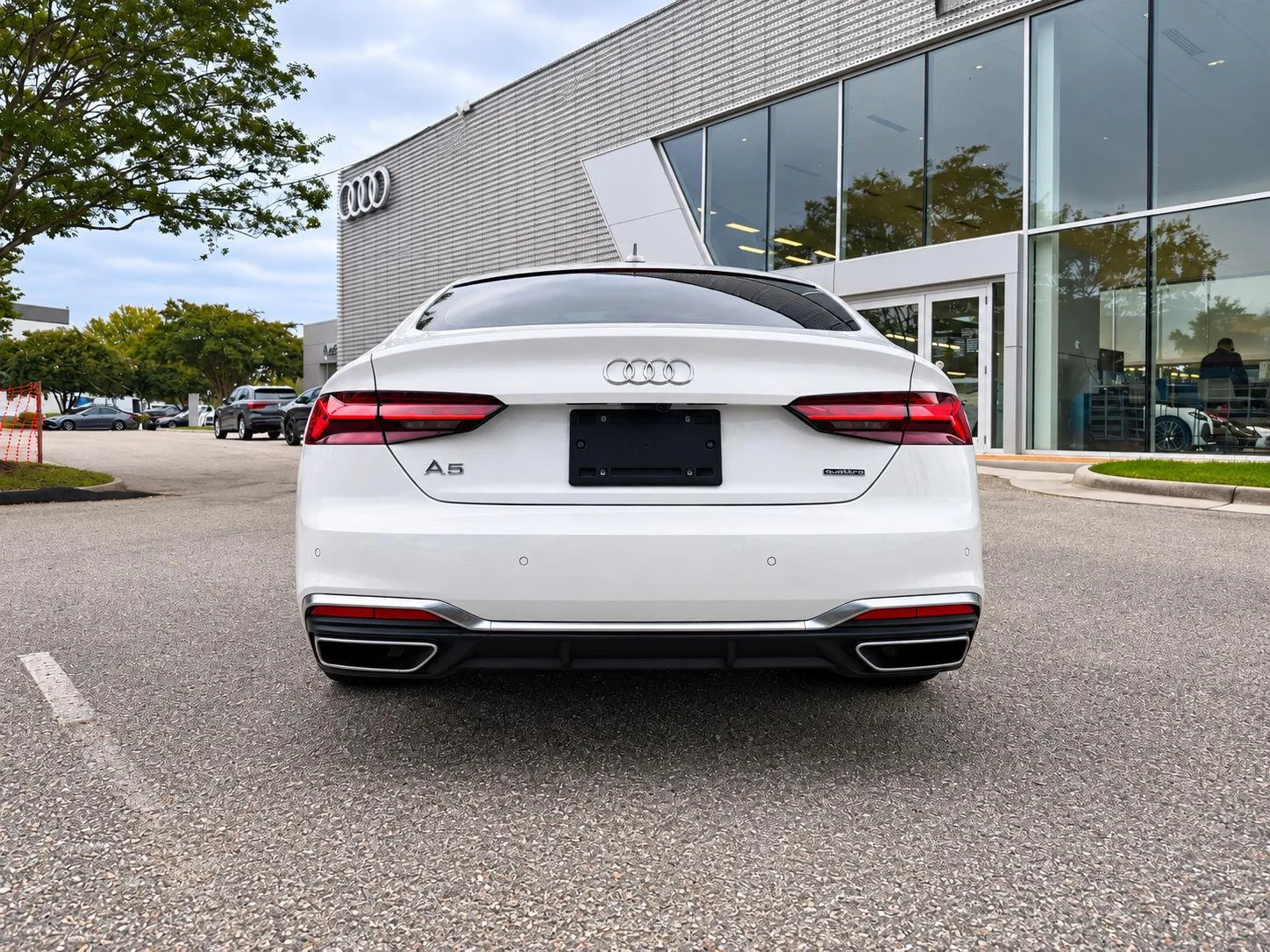 Used 2024 Arkona White Audi S line Premium image 5