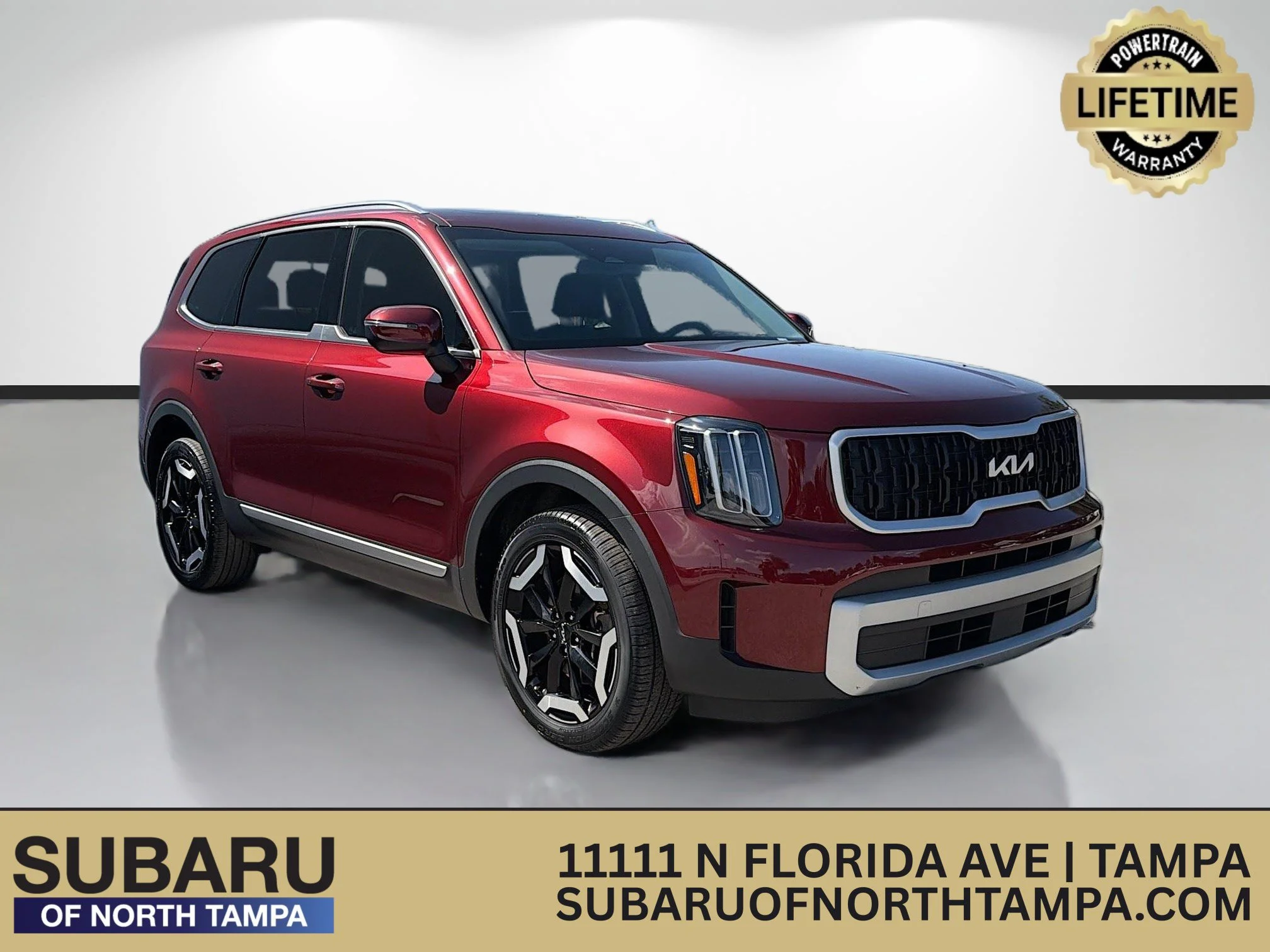 Used 2024 Dawning Red Kia EX image 1