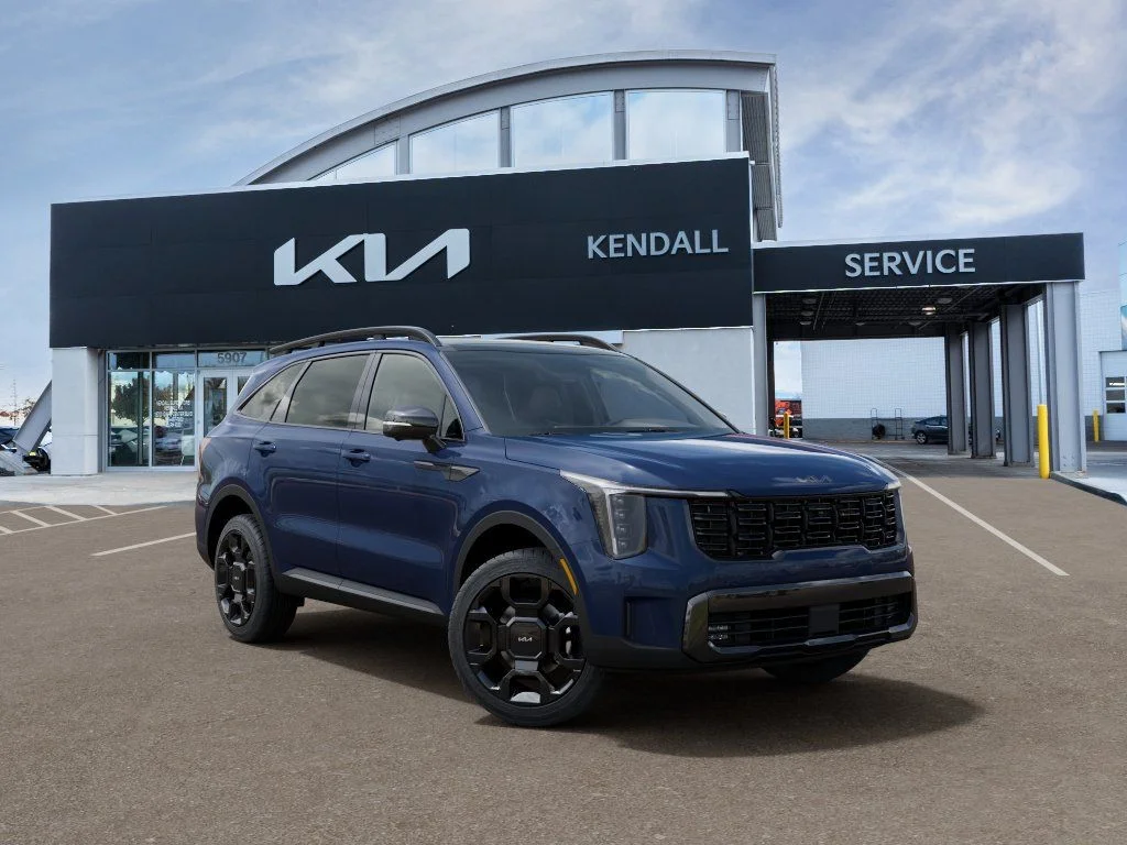 New 2026 Midnight Lake Blue Kia X-Line SX Prestige AWD image 8