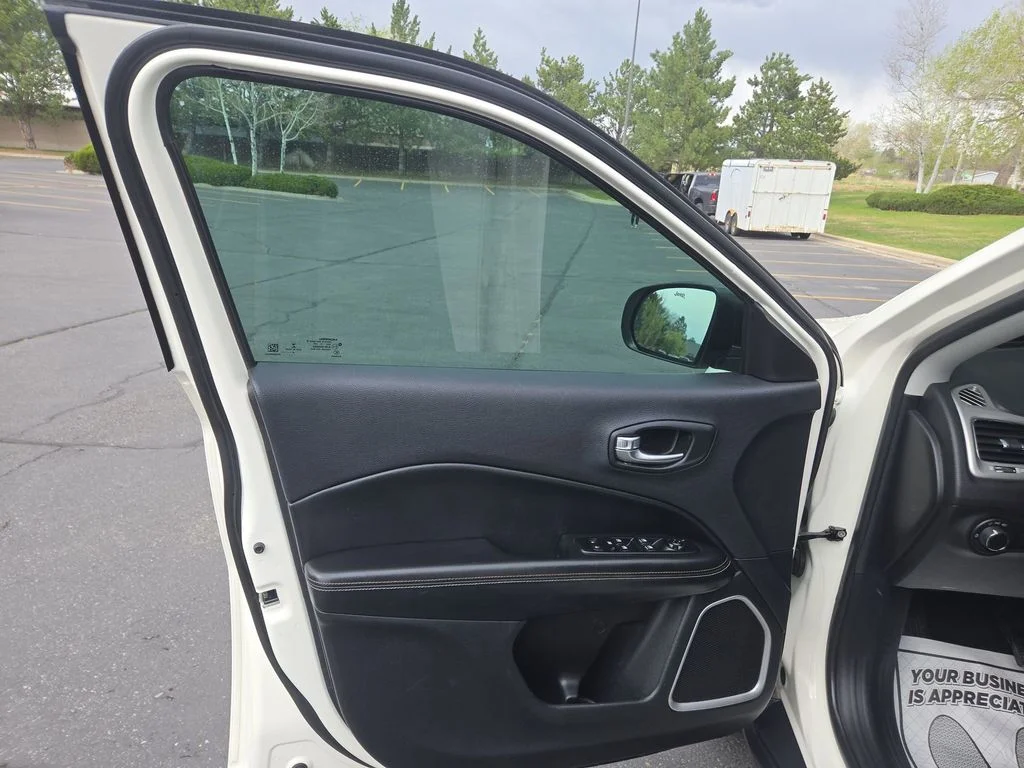 Used 2019 White Clearcoat Jeep Sport image 26