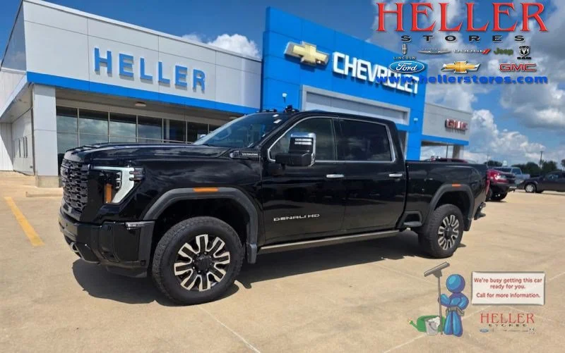 Used 2025 Onyx Black GMC Denali Ultimate image 1