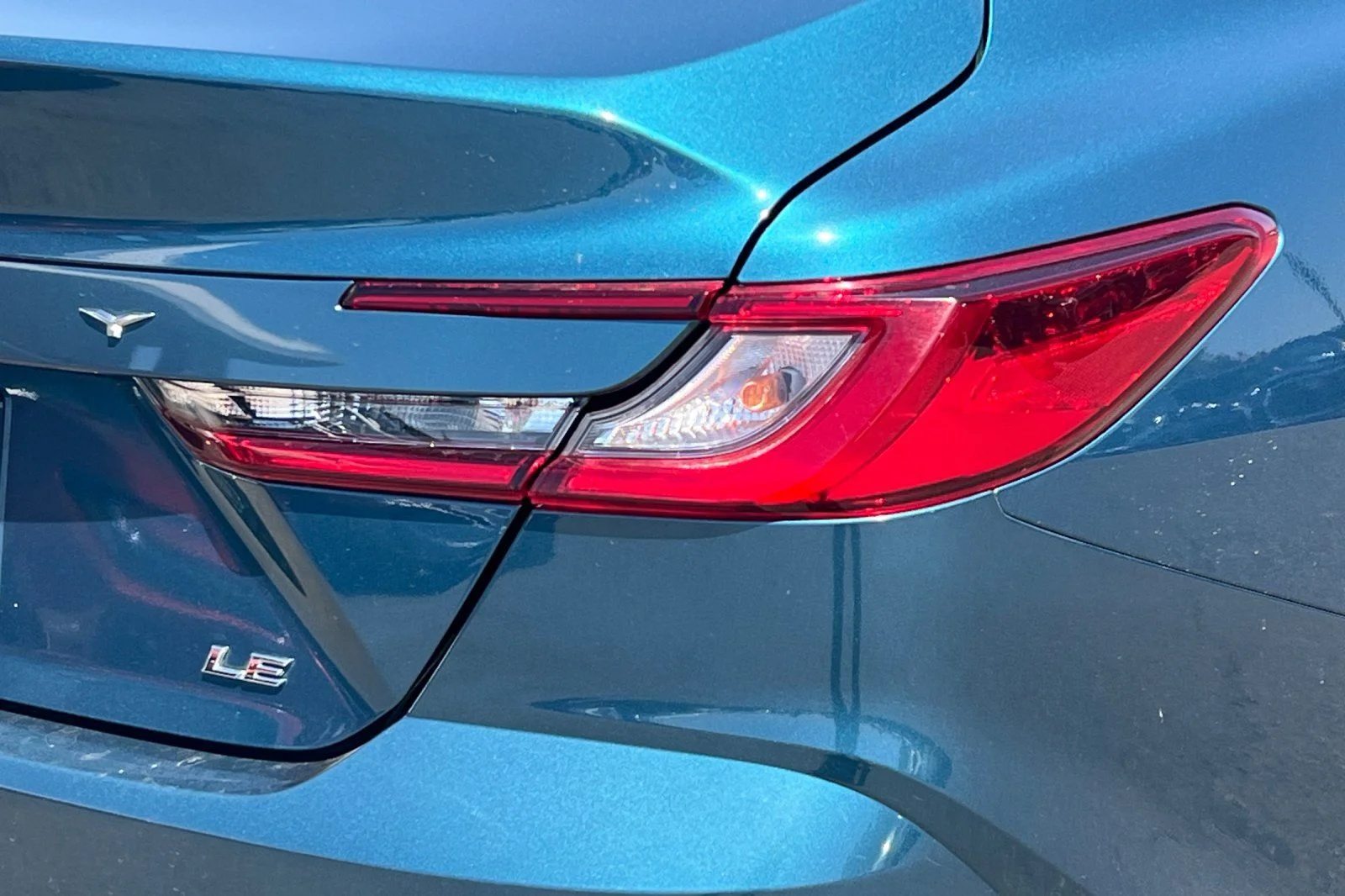 Used 2025 Blue Toyota LE image 26