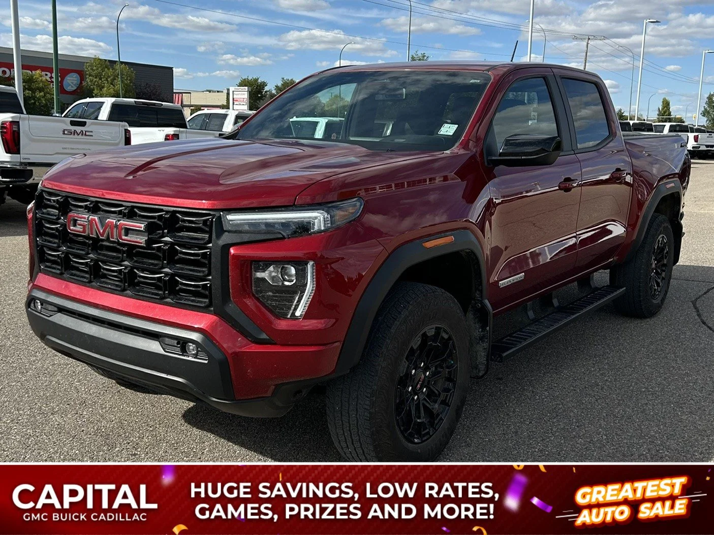 Used 2026 Red GMC Elevation Crew Leather 4x4 image 1
