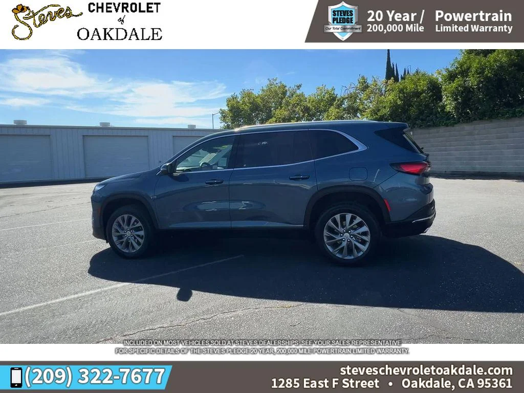 Certified Used 2025 Ocean Blue Metallic Buick Preferred image 8