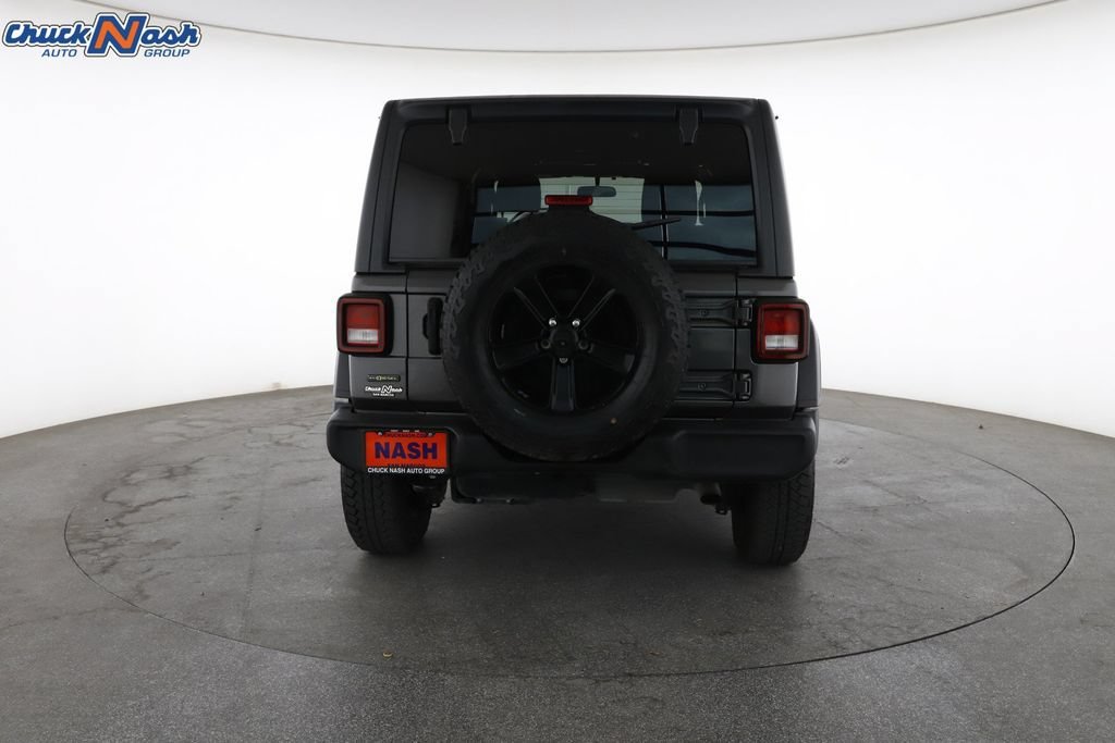 Used 2021 Gray Jeep Sport Altitude 4x4 image 11