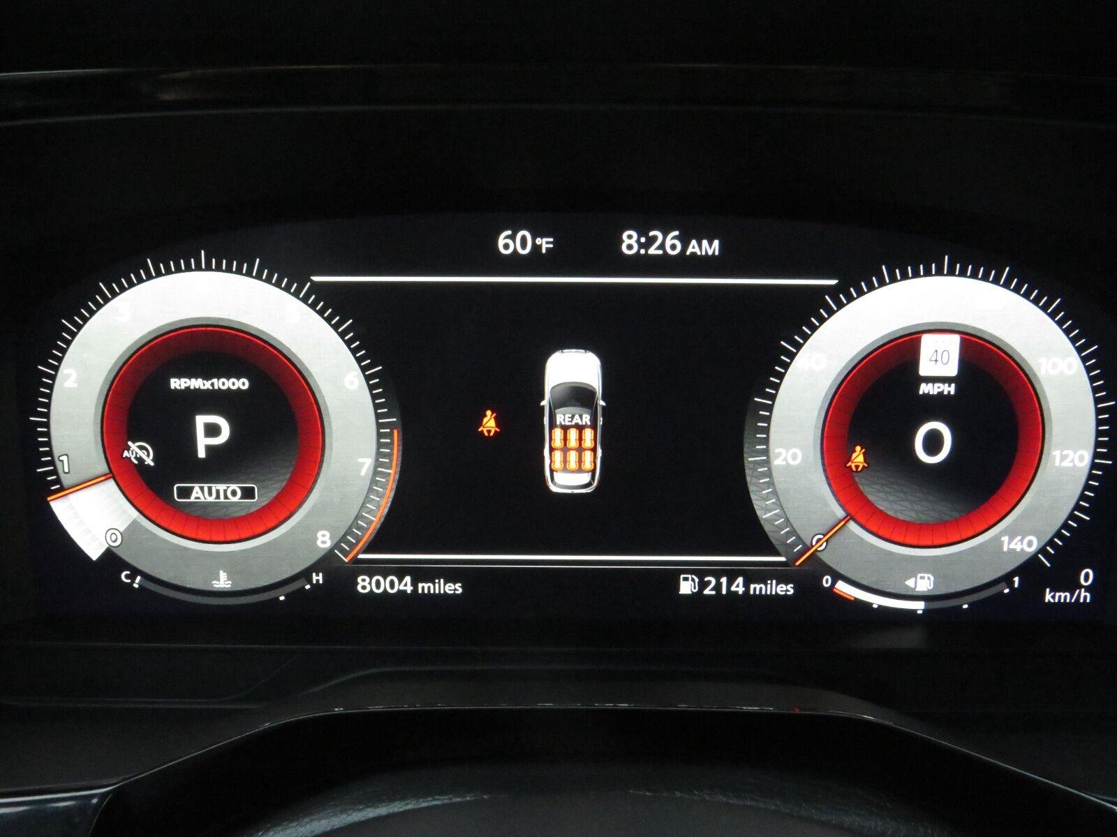 Used 2025 Solid Gray/Super Black Nissan Platinum image 31