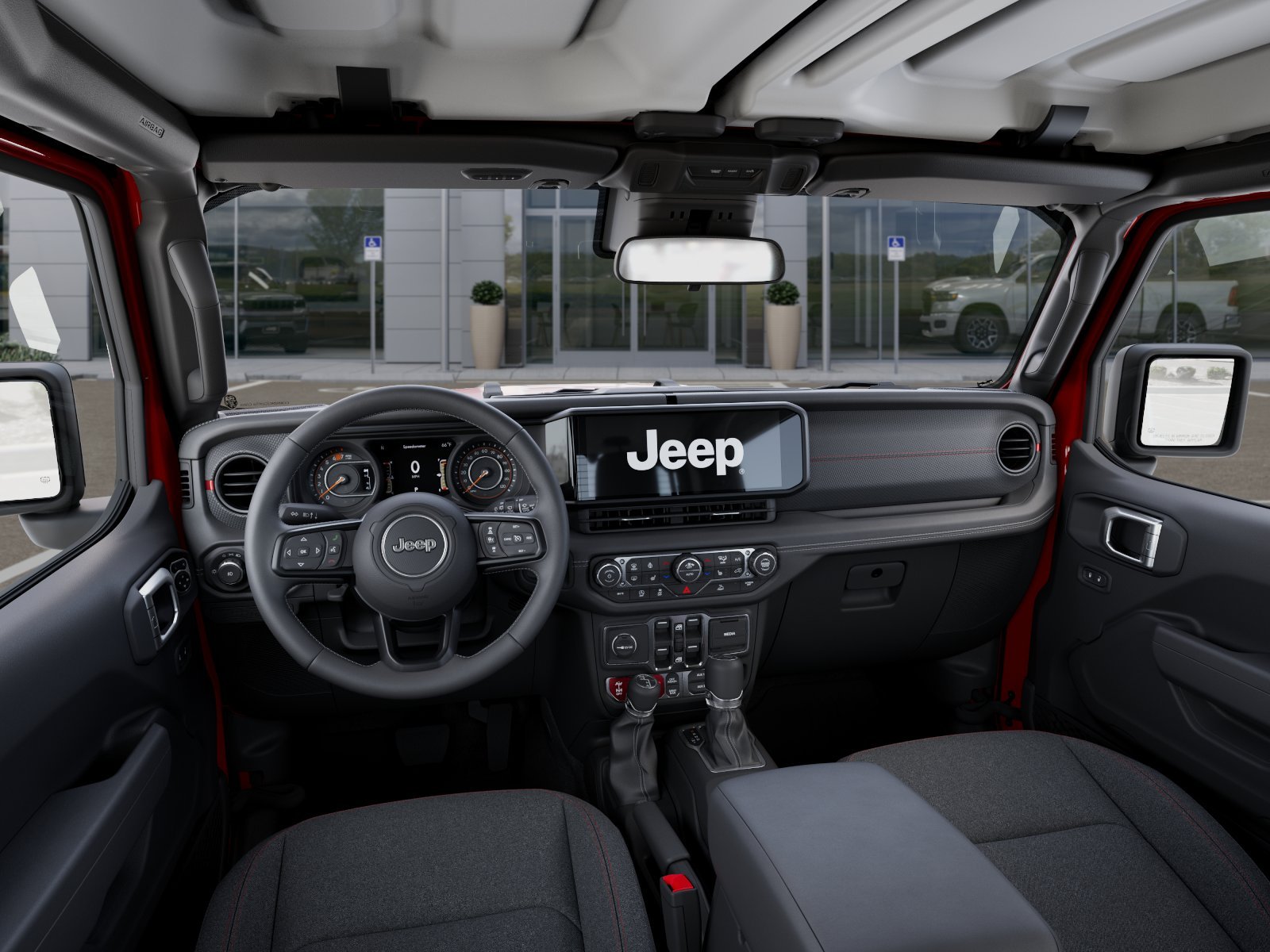 New 2026 Firecracker Red Clear-Coat Exterior Paint Jeep Rubicon image 42