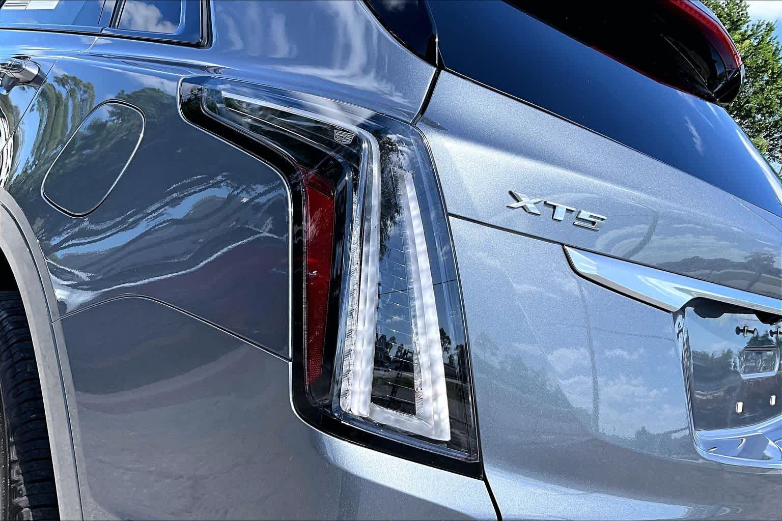 Used 2021 Satin Steel Metallic Cadillac AWD Sport image 29