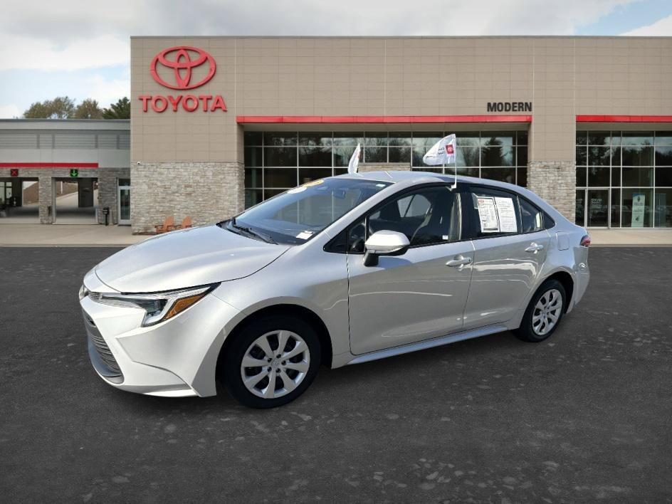 Certified Used 2026 Classic Silver Metallic Toyota Hybrid LE image 1