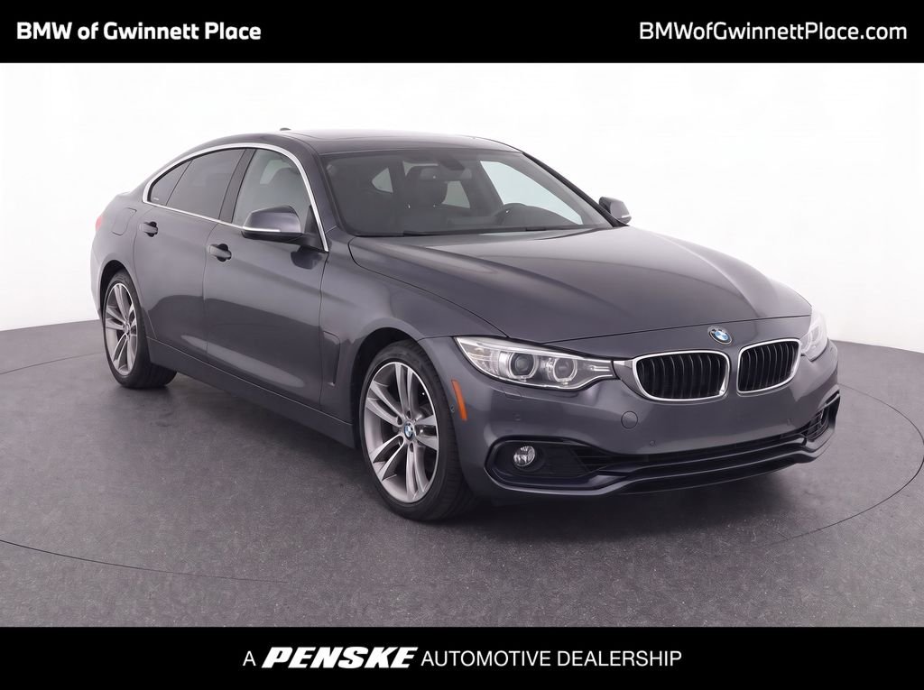 Used 2018 Mineral Grey Metallic BMW 430i Gran Coupe image 1