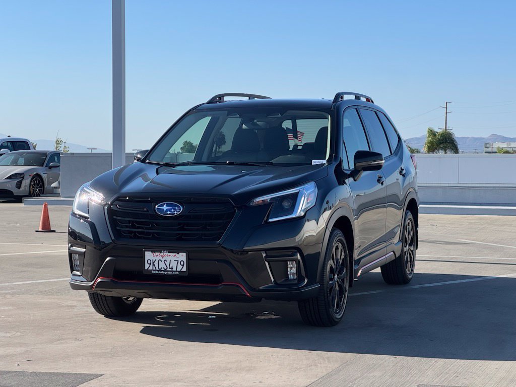 Used 2024 Crystal Black Silica Subaru Sport image 4