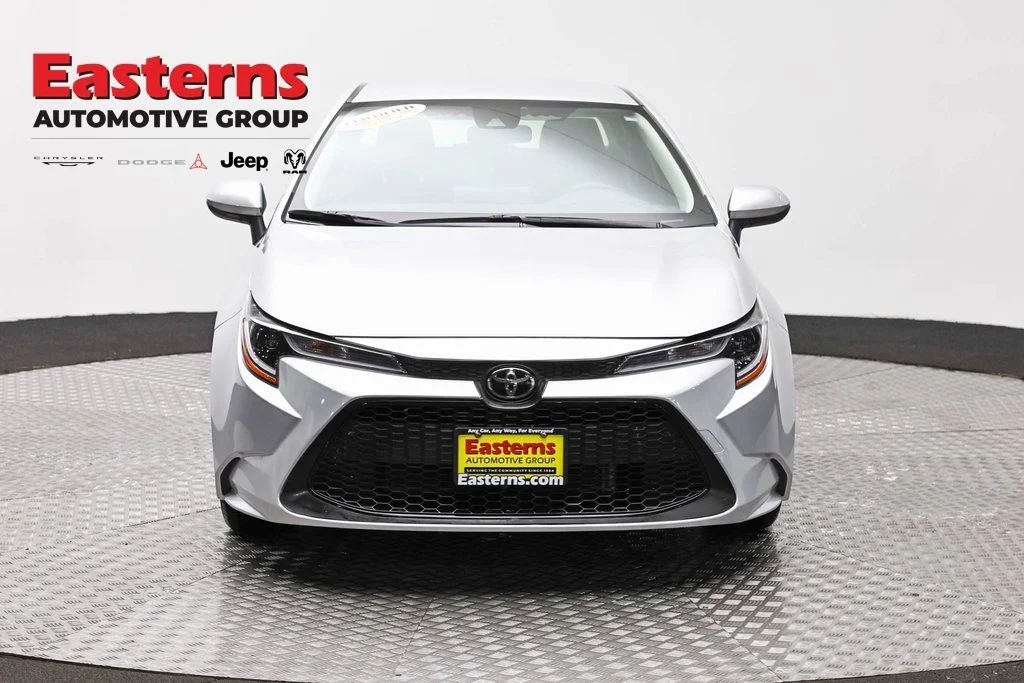 Used 2021 Silver Toyota LE image 2