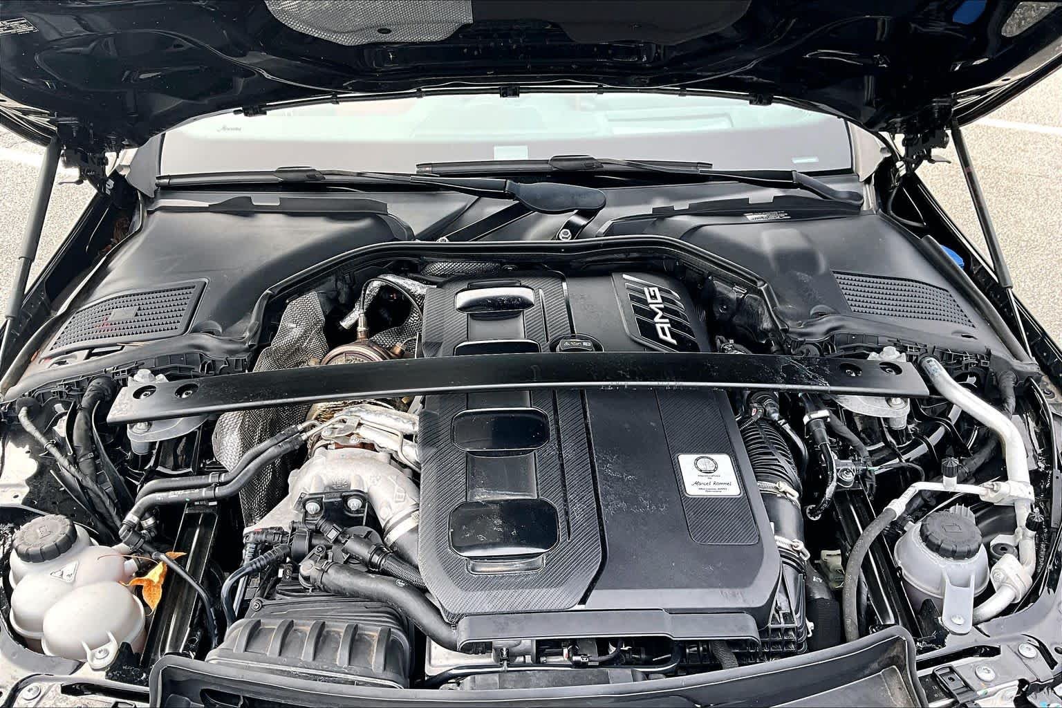 Used 2023 Black Mercedes-Benz AMG® C 43 image 32