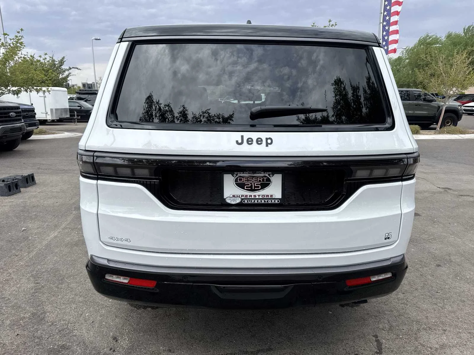 New 2026 Bright White Clear-Coat Exterior Paint Jeep 85th Anniversary image 7