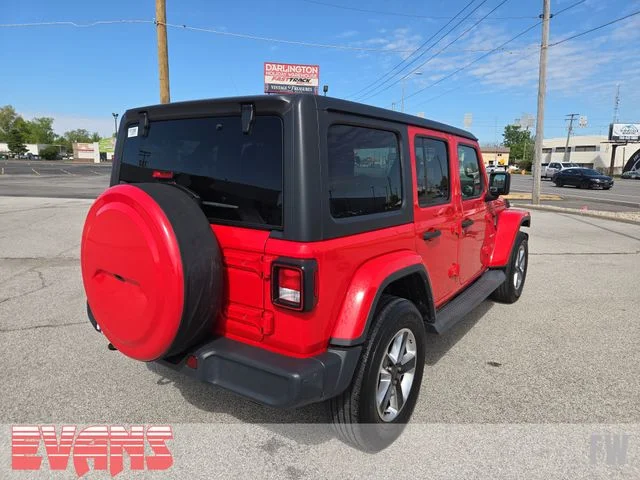 Used 2019 Red Jeep Unlimited Sahara image 30