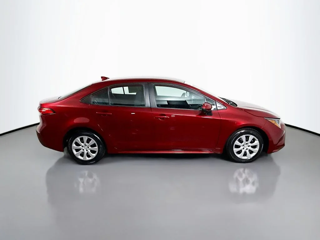 Certified Used 2023 Ruby Flare Pearl Toyota LE image 8