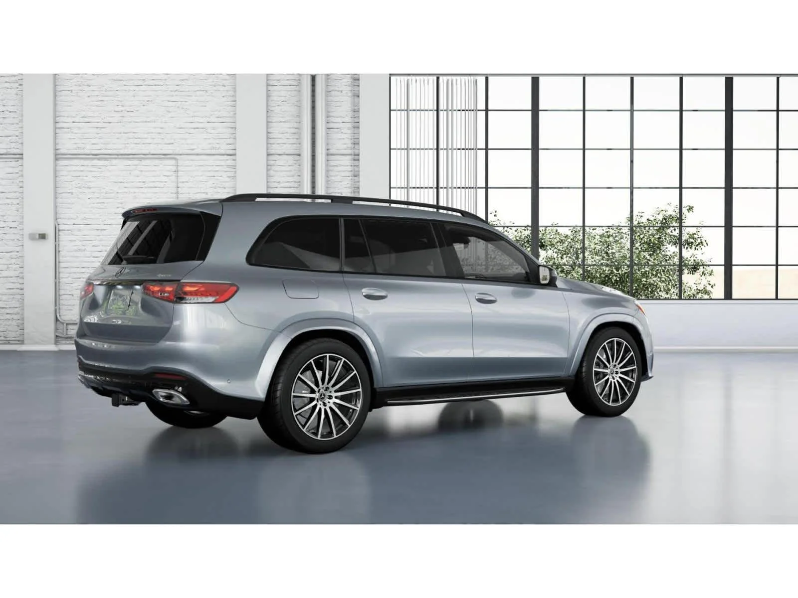 Used 2025 Cirrus Silver Metallic Mercedes-Benz GLS 580 image 19