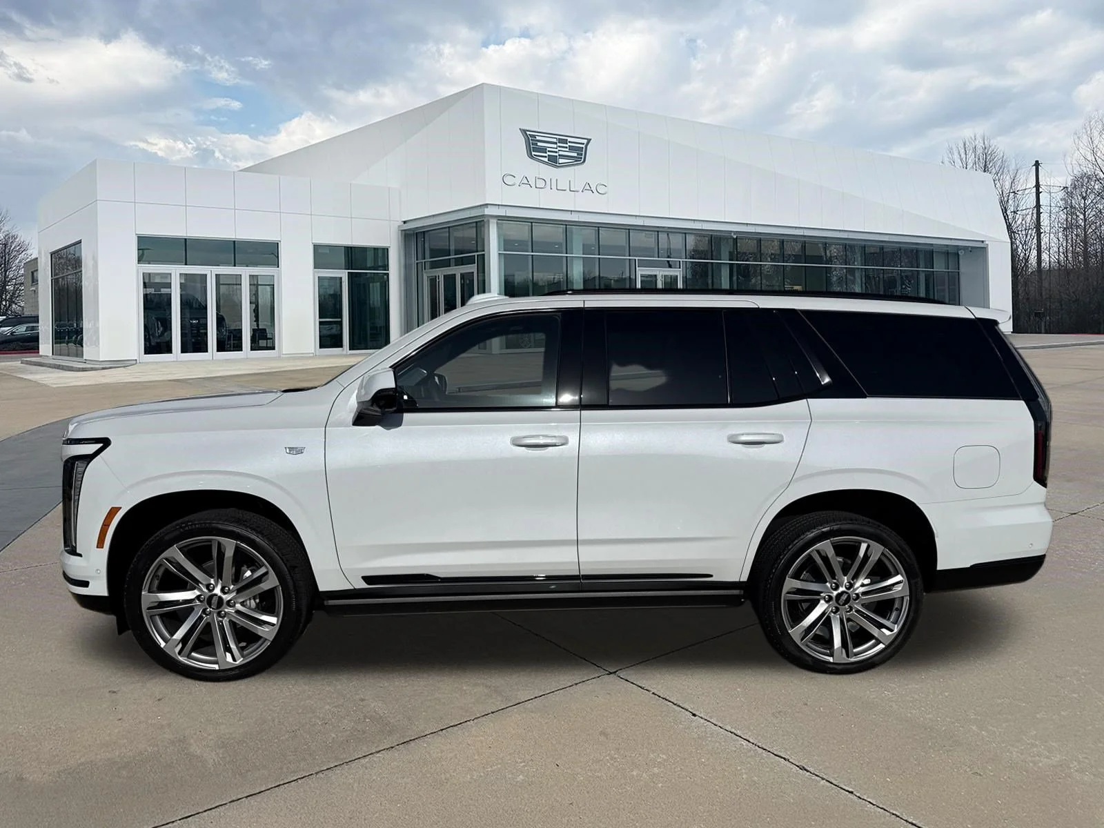 New 2026 Vibrant White Tricoat Cadillac 4WD Platinum Sport image 6