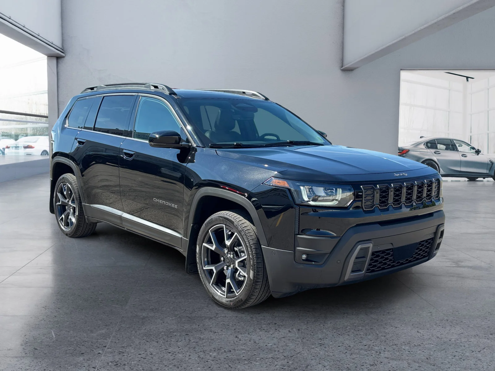 New 2026 Diamond Black Crystal Pearl Jeep Overland image 7