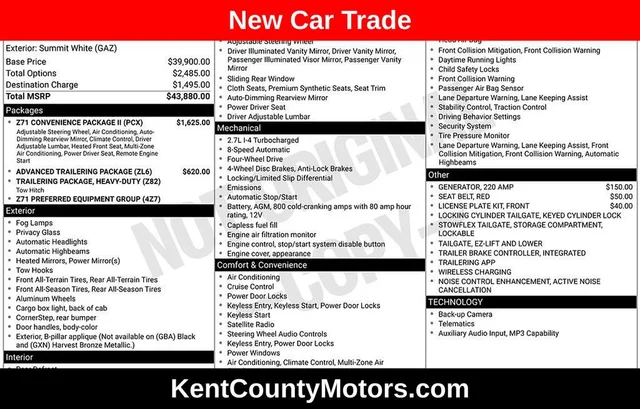 2023 Chevrolet Colorado Z71