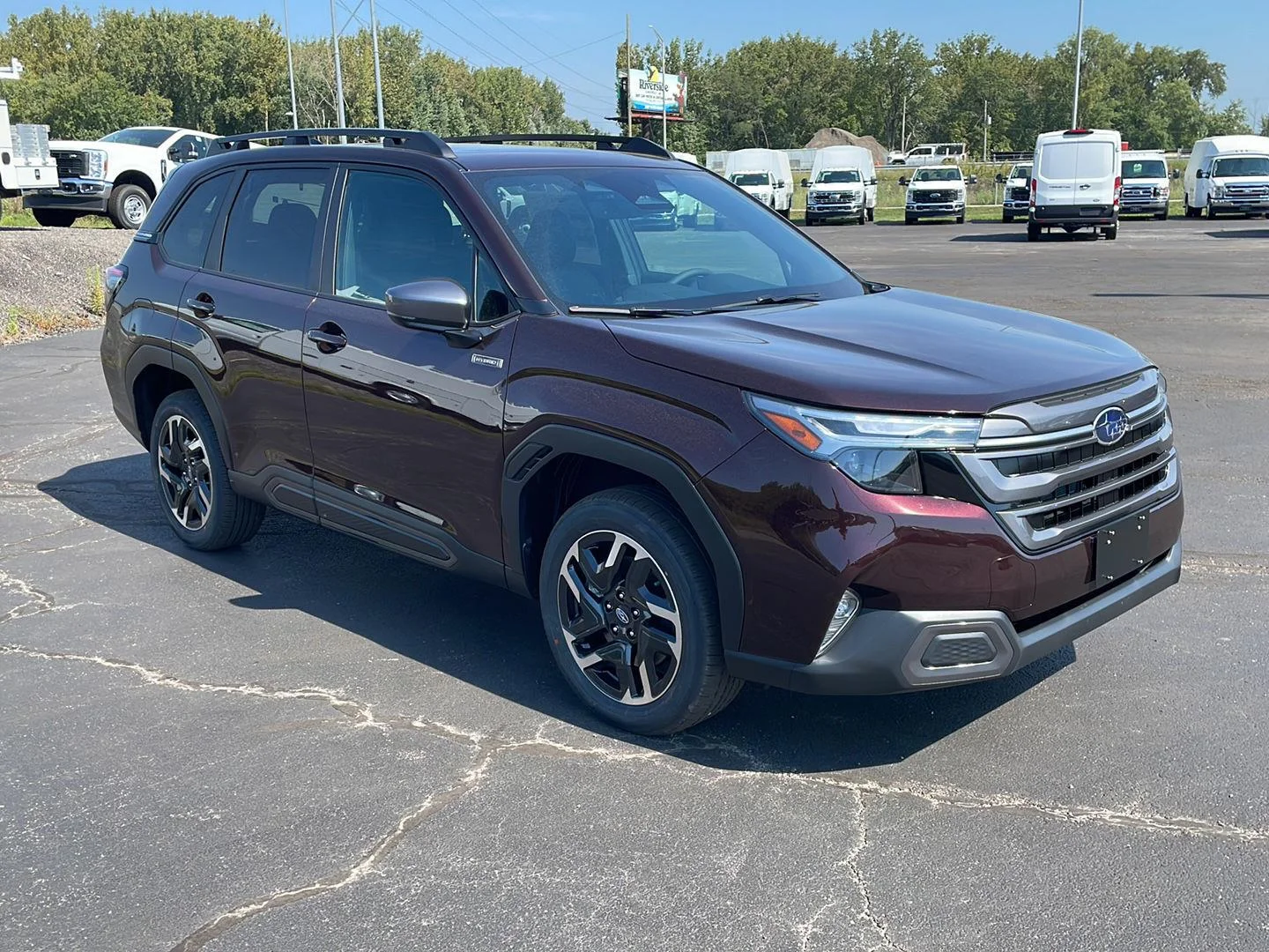 New 2026 Dark Mahogany Pearl Subaru Limited Hybrid image 7