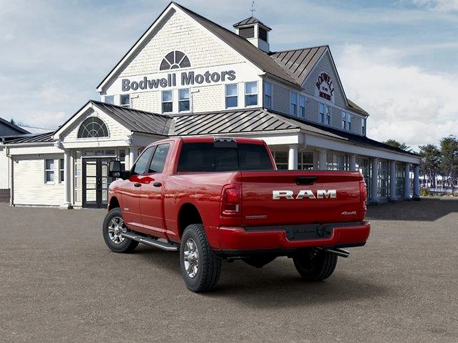 New 2026 Flame Red Clearcoat RAM Big Horn Crew Cab 4x4 6