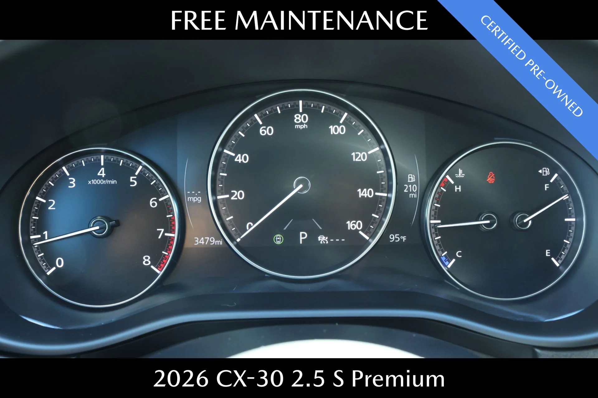 Certified Used 2026 White Mazda 2.5 S Premium image 13