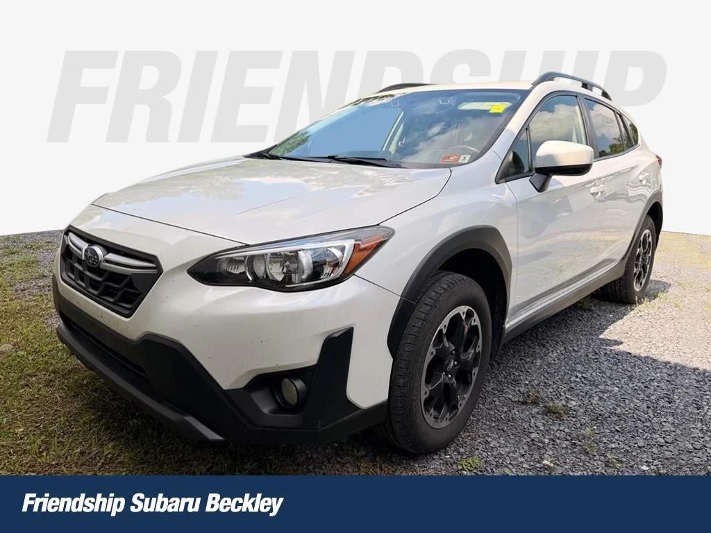 Used 2021 White Subaru Premium image 1