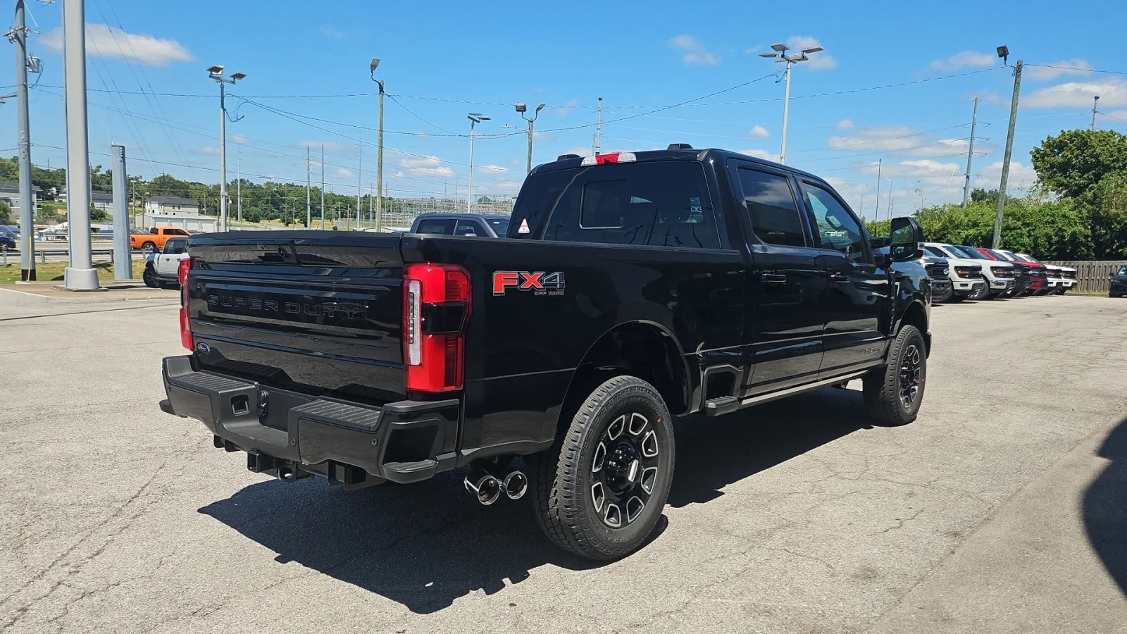 New 2026 Agate Black Metallic Ford Platinum 4WD image 5