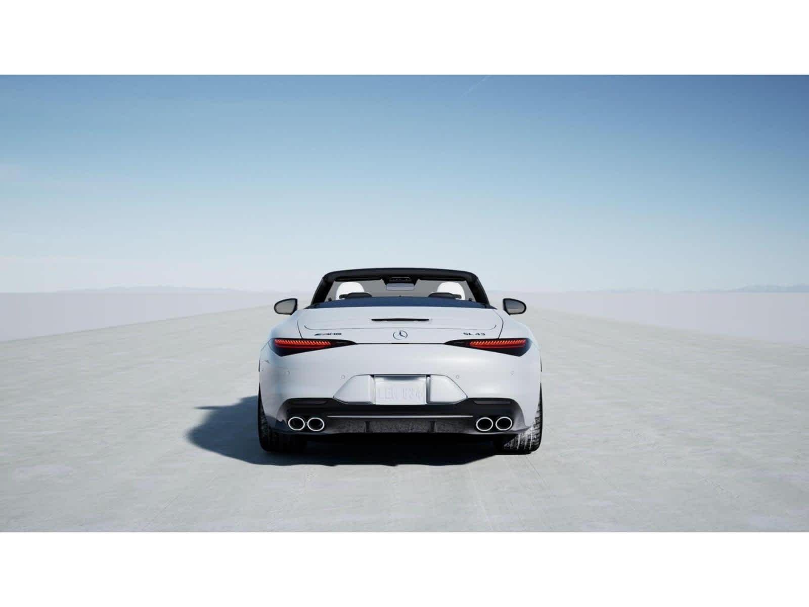 New 2027 MANUFAKTUR Moonlight White Metallic Mercedes-Benz AMG® SL 43 Roadster image 24