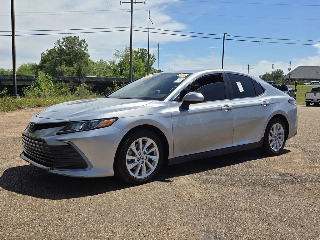 Used 2023 Silver Toyota LE image 1